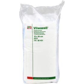 VLIWAZELL Saugkompressen unsteril 10x20 cm 25 St – PZN 2232826 из немецкой аптеки