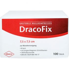 DRACOFIX OP-Kompressen 7,5x7,5 cm unsteril 8fach 100 St – PZN 2268505 из немецкой аптеки