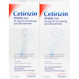CETIRIZIN STADA Saft 10 mg/10 ml 150 ml – PZN 2418212 из немецкой аптеки