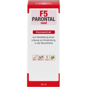 PARONTAL F5 med Konzentrat 20 ml – PZN 2598272 из немецкой аптеки