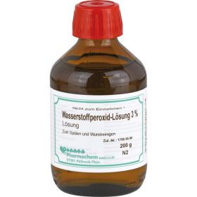 WASSERSTOFFPEROXID Lsung 3% 200 g – PZN 2732799 из немецкой аптеки