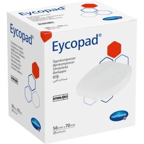 EYCOPAD Augenkompressen 56x70 mm steril 25 St – PZN 2733304 из немецкой аптеки