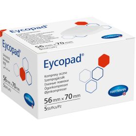 EYCOPAD Augenkompressen 56x70 mm unsteril 5 St – PZN 2733327 из немецкой аптеки
