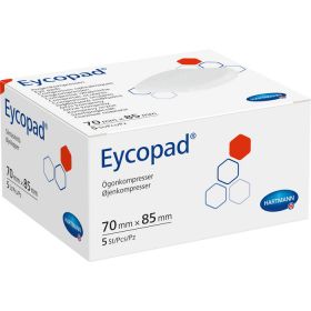 EYCOPAD Augenkompressen 70x85 mm unsteril 5 St – PZN 2733333 из немецкой аптеки