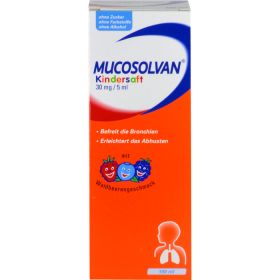 MUCOSOLVAN Kindersaft 30 mg/5 ml 100 ml – PZN 2807988 из немецкой аптеки
