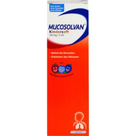 MUCOSOLVAN Kindersaft 30 mg/5 ml 250 ml – PZN 2808002 из немецкой аптеки