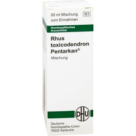 RHUS TOXICODENDRON PENTARKAN Mischung 50 ml – PZN 3216775 из немецкой аптеки