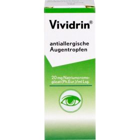 VIVIDRIN antiallergische Augentropfen 10 ml – PZN 3561555 из немецкой аптеки