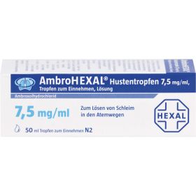 AMBROHEXAL Hustentropfen 7,5 mg/ml 50 ml – PZN 3691832 из немецкой аптеки