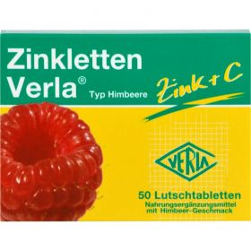 ZINKLETTEN Verla Himbeere Lutschtabletten 50 St – PZN 3915467 из немецкой аптеки