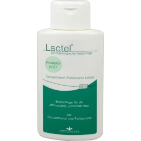 LACTEL Nr.27 5% Dexpanthenol u.Polidocanol Lotion 250 ml – PZN 4408301 из немецкой аптеки