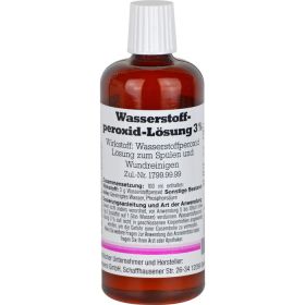 WASSERSTOFFPEROXID Lsung 3% 100 ml – PZN 4652515 из немецкой аптеки