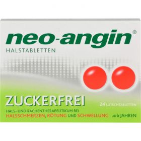 NEO-ANGIN Halstabletten zuckerfrei 24 St – PZN 6110617 из немецкой аптеки