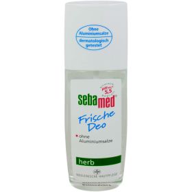 SEBAMED Frische Deospray herb 75 ml – PZN 6604319 из немецкой аптеки