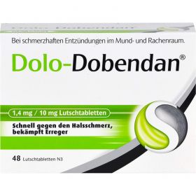 DOLO-DOBENDAN 1,4 mg/10 mg Lutschtabletten 48 St – PZN 6865787 из немецкой аптеки