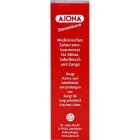 AJONA Stomaticum Zahncreme 25 ml – PZN 7150010 из немецкой аптеки