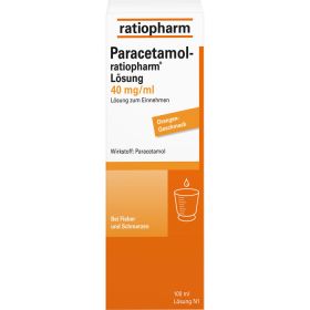 PARACETAMOL-ratiopharm Lsung 100 ml – PZN 7263487 из немецкой аптеки