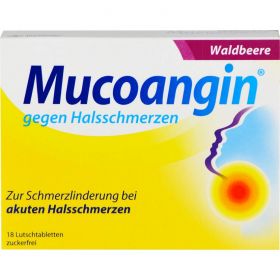 MUCOANGIN Waldbeere 20 mg Lutschtabletten 18 St – PZN 7314486 из немецкой аптеки