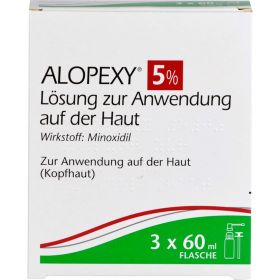 ALOPEXY 5% Lsung zur Anwendung auf der Haut 3X60 ml – PZN 9374110 из немецкой аптеки