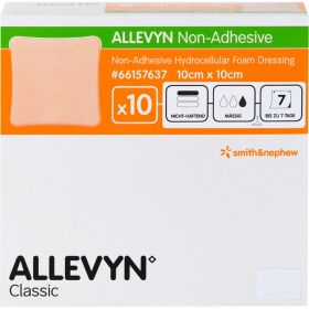 ALLEVYN non Adhesive 10x10 cm Wundverband 10 St – PZN 9488173 из немецкой аптеки