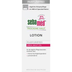 SEBAMED Trockene Haut parfmfrei Lotion Urea 5% 400 ml – PZN 9726721 из немецкой аптеки