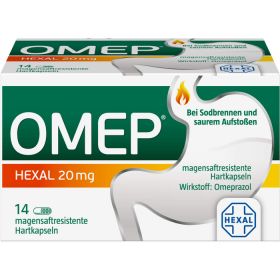OMEP HEXAL 20 mg magensaftresistente Hartkapseln 14 St – PZN 10070208 из немецкой аптеки