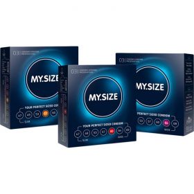 MYSIZE Testpack 57 60 64 Kondome 3X3 St – PZN 10117335 из немецкой аптеки
