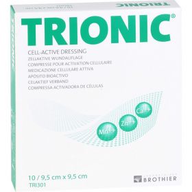 TRIONIC Wundauflage 9,5x9,5 cm 10 St – PZN 11076555 из немецкой аптеки
