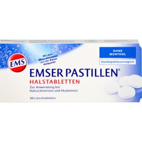 EMSER Pastillen ohne Menthol 30 St – PZN 11107988 из немецкой аптеки