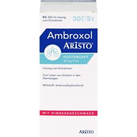 AMBROXOL Aristo Hustensaft 30 mg/5 ml Lsg.z.Einn. 250 ml – PZN 11112216 из немецкой аптеки