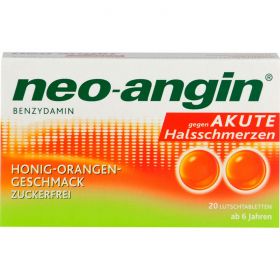NEO-ANGIN Benzydamin akute Halsschmerz.Honig-Oran. 20 St – PZN 11160161 из немецкой аптеки