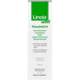 LINOLA plus Hautmilch 200 ml – PZN 11230743 из немецкой аптеки