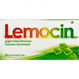 LEMOCIN gegen Halsschmerzen Lutschtabletten 20 St – PZN 12397155 из немецкой аптеки
