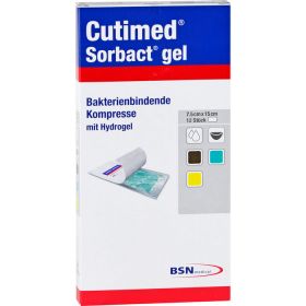 CUTIMED Sorbact Gel Kompressen 7,5x15 cm 10 St – PZN 12448378 из немецкой аптеки