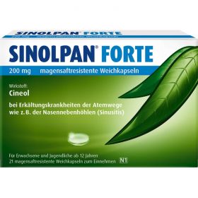 SINOLPAN forte 200 mg magensaftres.Weichkapseln 21 St – PZN 13816944 из немецкой аптеки