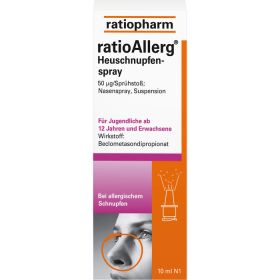 RATIOALLERG Heuschnupfenspray 10 ml – PZN 704014 из немецкой аптеки