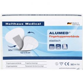 FINGERKUPPENVERBAND Alumed 4,5x8 cm 50 St – PZN 1072740 из немецкой аптеки