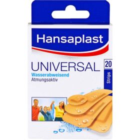 HANSAPLAST Universal Strips waterres.4 Gren 20 St – PZN 1215211 из немецкой аптеки