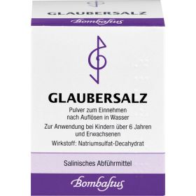 GLAUBERSALZ Natriumsulfat Pulver 100 g – PZN 1351954 из немецкой аптеки