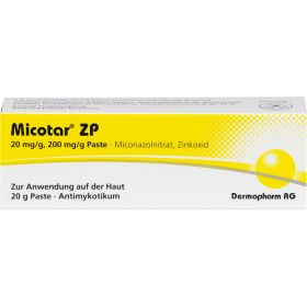 MICOTAR ZP Paste 20 g – PZN 1430346 из немецкой аптеки