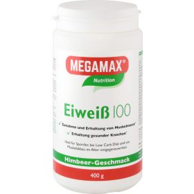 EIWEISS 100 Himbeer Quark Megamax Pulver 400 g – PZN 1451207 из немецкой аптеки