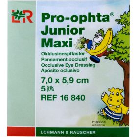 PRO-OPHTA Junior maxi Okklusionspflaster 100 St – PZN 1499059 из немецкой аптеки