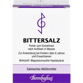 BITTERSALZ Pulver 100 g – PZN 1569860 из немецкой аптеки