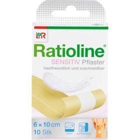RATIOLINE sensitive Wundschnellverband 6 cmx1 m 1 St – PZN 1805160 из немецкой аптеки