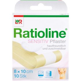 RATIOLINE sensitive Wundschnellverband 8 cmx1 m 1 St – PZN 1805177 из немецкой аптеки