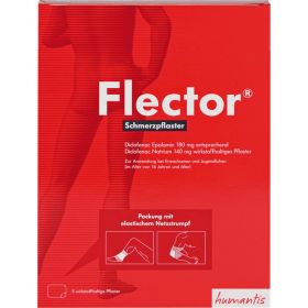 FLECTOR Schmerzpflaster+elatischer Netzstrumpf 5 St – PZN 1895329 из немецкой аптеки