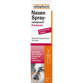 NASENSPRAY-ratiopharm Panthenol 20 ml – PZN 1970611 из немецкой аптеки