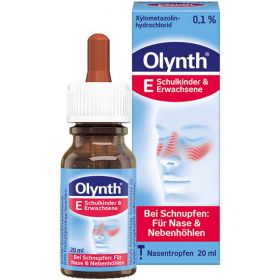 OLYNTH 0,1% fr Erwachsene Nasentropfen 20 ml – PZN 2186405 из немецкой аптеки