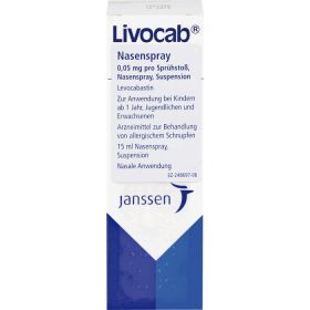 LIVOCAB Nasenspray 15 ml – PZN 2860178 из немецкой аптеки