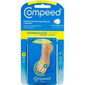 COMPEED Hhneraugen Pflaster plus zw.d.Zehen 6 St – PZN 2886350 из немецкой аптеки